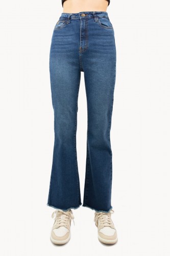 PANTALON FLARE MERIDIAN BIO BLEACH